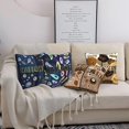 thumbnail image 2 of Set of 4 Halloween Ghost Eyeball Cushion Cover Home Decor Throw Pillow Cover 18" x 18" Sofa Cushion Cover Halloween Decoration Indoor Outdoor Decorati, 2 of 5