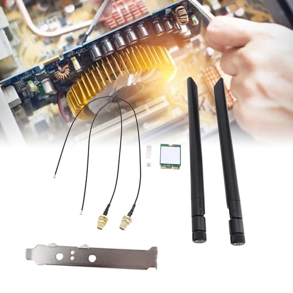 5g AX201NGW WiFi Card M.2 Interface 2.4Ghz 5Ghz 3000Mbps WiFi 6 Wireless Card for Win10 11