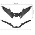 thumbnail image 4 of Cubierta de ala de parabrisas aerodinámico de motocicleta a prueba de golpes con pico de guardabarros delantero apto para MT-09 SP 2021 a 2023 estilo de fibra de carbono, 4 of 5