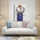 thumbnail image 5 of Póster Stortnate Nikola Jokic, lienzo de baloncesto, 30 x 45 cm, 5 of 5