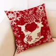 thumbnail image 3 of Fiudx Ofertas Del Día Funda De Almohada Con Patrón Navideño, Funda De Cojín Para Sofá Y Coche, Decoración Del Hogar, 4 Piezas, 3 of 7