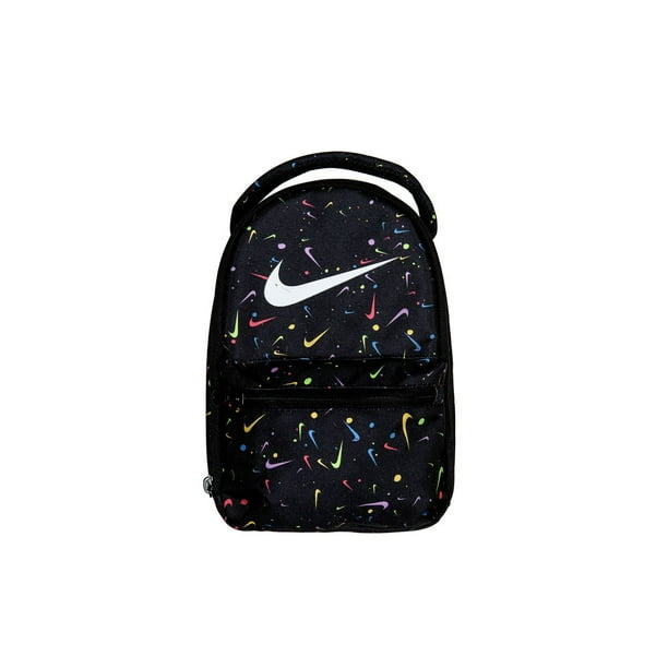 Nike Brasilia Insulated Fuel Lunch Bag, Multi/Black, One Size