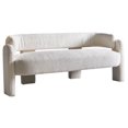 thumbnail image 2 of Whalemon Modern Boucle Upholstery Sofa, Beige, 2 of 5
