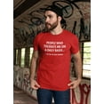 thumbnail image 2 of People Who Tolerate Me Men T-Shirt, Male x-Large, 2 of 4