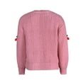 thumbnail image 5 of Cogild Knitted Oversized Sweaters for Womens with Cherry Embellishments for Casual Wear Solid Color Long Sleeves Fall Winter Sweaters for Womens, 5 of 7