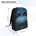 thumbnail image 2 of Lsque Pikmin Travel Laptop Backpack, Business Slim Sturdy Laptops Backpack, Water Resistant College School Computer Bag Gift for Men & Women Fits 15.6 Inch Notebook, 2 of 6