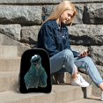 thumbnail image 3 of Monstruo de las Galletas Mochila transparente temática, resistente y duradera, bolsa see-through para trabajo, deporte, universidad y viaje, 31 × 43 cm, 3 of 6