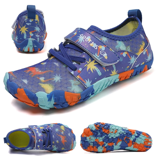 Zapatos Playa Descalzos para Sin Deslizamiento Bucear Surf (31) Azul