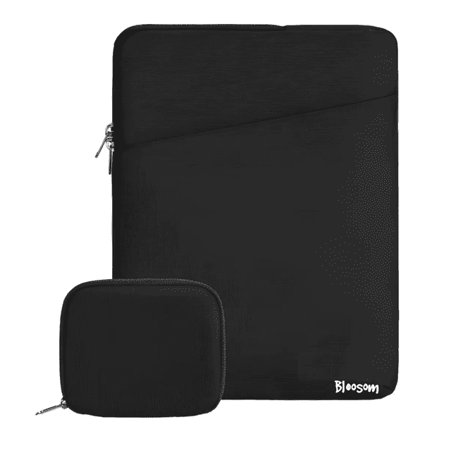 Maletin Funda Para Laptop Bloosom 14-15.6 Pulgadas Bolsa Impermeable Negro