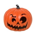 thumbnail image 2 of Lámpara de calabaza de Halloween para decoración de jardín, decoración del hogar, escritorio, jardín, porche 24 cm x 20 cm, 2 of 9