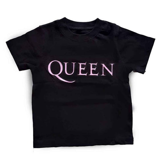 Queen Kids Toddler T-Shirt: Pink Logo (12 Months)