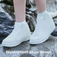 thumbnail image 2 of PENGXIANG 1 Paire Bottes Imperméables Enfants Couvre Imperméable Épaissi Étanche Antidérapant Translucide Résistant à l'Usure Sans Couture Réutilisables à Séchage Rapide Enfants Protecteurs de Chaussures Couvre, 2 of 11