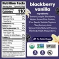 thumbnail image 4 of Noka Organic Superfood Smoothie Pouches, Plant Protein, Blackberry Vanilla, 4.22oz, 4 Pack, 4 of 10