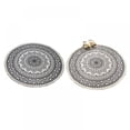 thumbnail image 4 of Rug Bedroom Rug Bohemian Mandala Circle Area Rug Cotton Hand Woven Table Rug with Tassels Nursery Kids Room for Home Living Room Coffee Circular Rugs, 4 of 9