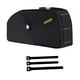 thumbnail image 5 of Bolsa de almacenamiento para cuadro de bicicleta, mochila de ciclismo, poliéster y nailon, bolsa para tubo delantero de bicicleta con correa Negro, 5 of 8