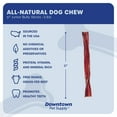thumbnail image 3 of Downtown Pet Supply Bully Sticks for Small Dogs Rawhide Free Dog Chews 3 lbs, 3 of 9