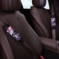 thumbnail image 3 of Chririnla Skull Roses Seat Belt Sets Covers Skin-Friendly Car Seat Belt Pads Thick 2 Pack Compatible with Auto SUV, 3 of 8
