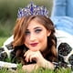 thumbnail image 3 of Corona barroca Encantadora Diadema de aleación de diamantes de imitación Tiara Pasador de pelo para boda Fiesta nupcial Cumpleaños (Azul), 3 of 5