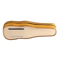 thumbnail image 1 of Estuche para violín de tamaño completo 4/4, elegante, ligero y resistente, para guardar violín. amarillo oscuro, 1 of 9