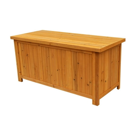 Leisure Season Deck Storage Box, Medium Brown