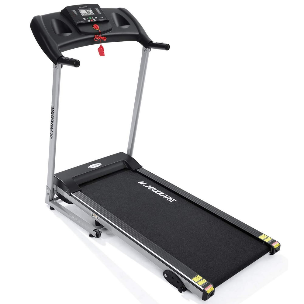MaxKare Treadmill Foldable 17 In. Wide Running Machine 3 Levels Manual