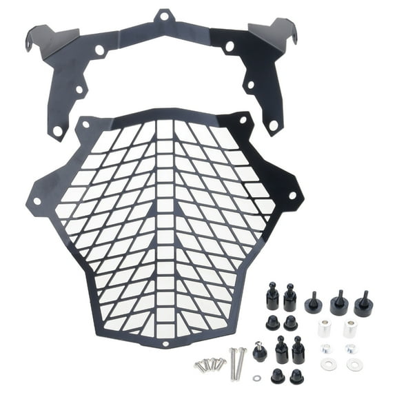 BQBQERT Motorcycle Headlight Guard Protector Grille Grill Cover for 1050 1090 1190 1290