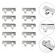 thumbnail image 1 of Greenadscape 20Ud Clamps Con Polea Doble Para Puertas De Vidrio De Muebles Color Plata, 1 of 6