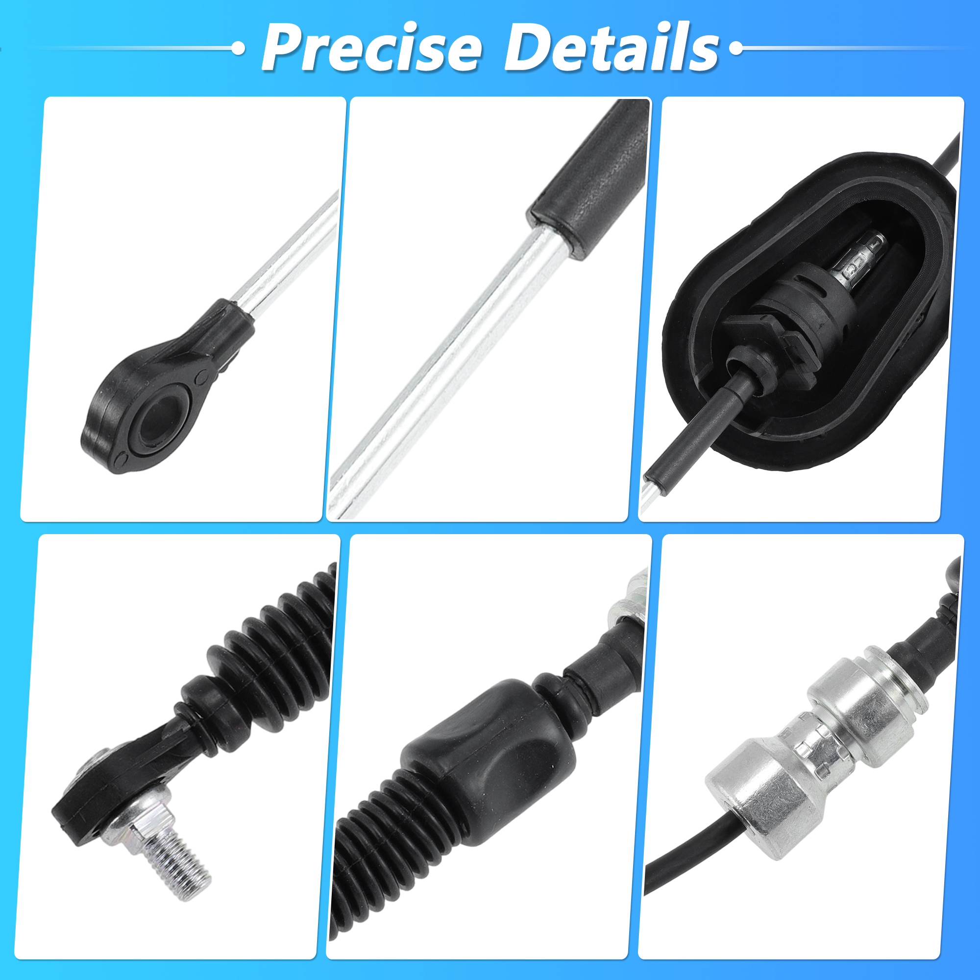 Unique Bargains Automatic Transmission Gear Shift Cable for Nissan Rogue 2008-2015