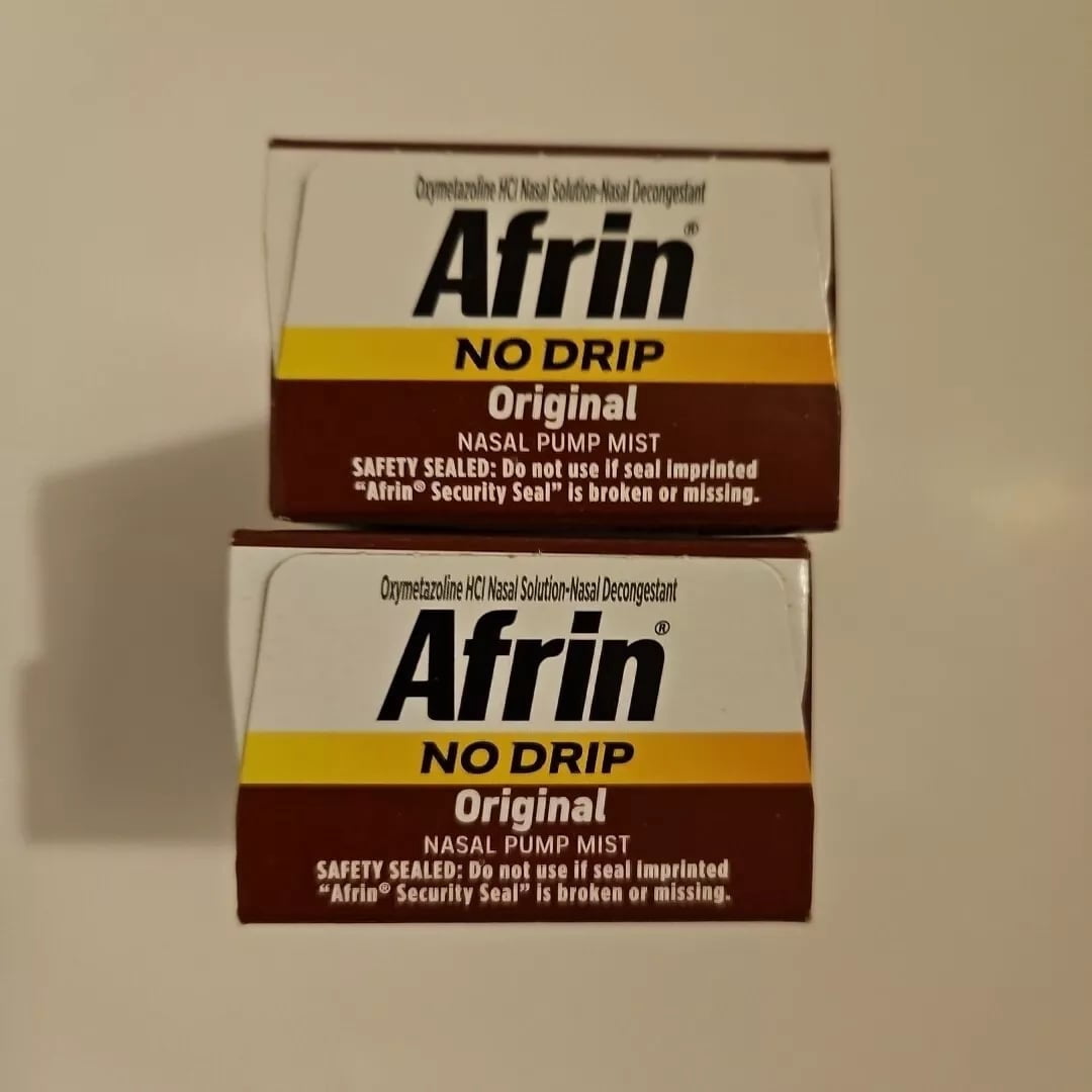 Afrin No Drip Original Pump Mist, 15 Milliliter -- 6 per case.
