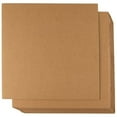 24 Pack Corrugated Cardboard Sheets 12x12, Flat Square Card Board
