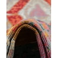 thumbnail image 5 of Unique Loom Outdoor Modern Collection Area Rug - Tamarindo (3' 1" Round Multi/Burgundy), 5 of 7