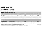 EVS RS9 Knee Brace Black - Medium/Left