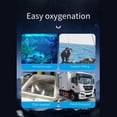 thumbnail image 5 of Portable USB Double Outlet Air Pumps for Aquariums Fish Tanks Oxygenation USB Aquarium Air Pumps White, 5 of 5