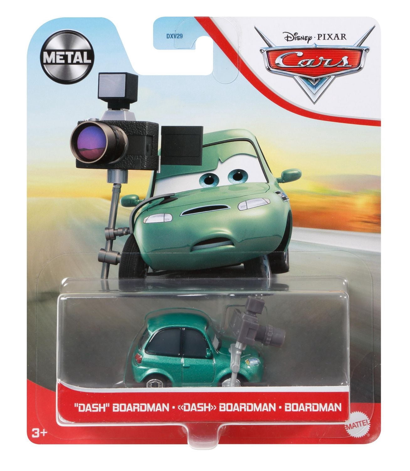 Disney Pixar Cars "Dash" Boardman Vehicle