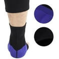 thumbnail image 3 of Ankle Support Bandage, Silicone Massage Pad Breathable Ankle Support Brace  For Basketball, 3 of 8