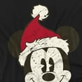 thumbnail image 3 of Disney  Adult Mickey Mouse Santa Face T-Shirt, 3 of 4