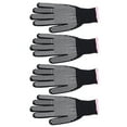thumbnail image 4 of Gants de Cuisson, Mitaines de Four Haute Température Résistant 4Pcs pour Barbecue pour Cuisine Rose Rouge Silicone Rose Bord Rouge, Blanc Silicone Bord Rose, 4 of 8