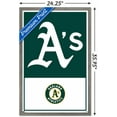 thumbnail image 3 of MLB Oakland Athletics - Logo 22 Wall Poster, 22.375" x 34" Framed, 3 of 5
