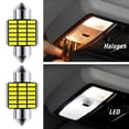 thumbnail image 4 of 2PCS 31MM 30MM FESTOON 18SMD LED INTERIOR DOME MAP BULB GLOBE 12V LIGHT 4WD, 4 of 5