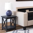 thumbnail image 2 of Serta Bismarck Side Table Black, 2 of 8