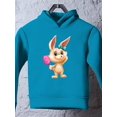 thumbnail image 3 of Bunny With A Mirror Hoodie Toddler -Image by Shutterstock,  4 Toddler, 3 of 4