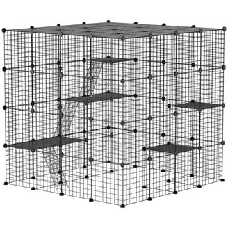 ◆Cat◆ ProSelect Foldable Cat Cages Purple 35.5Lx24Wx48 - Walmart.com