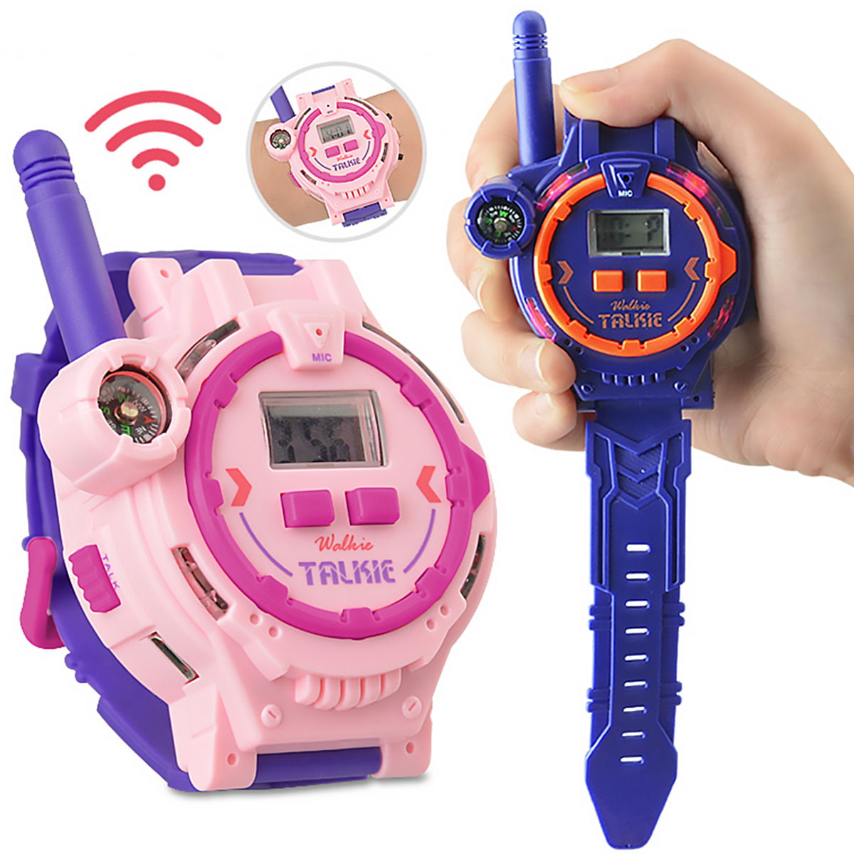 Enfants Montre-bracelet Talkie-walkie - Toy Spy Radios bidirectionnelles  émetteur-récepteur