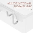 thumbnail image 3 of Raindrops Versatile Storage Solution 6 Piece Pegboard Organizer Hooks Bins Easy Install Tool Organization, 3 of 8