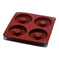 thumbnail image 1 of Donut molde de silicona DIY decoración la torta del pudín jalea horno hornear herramienta galleta, 1 of 6
