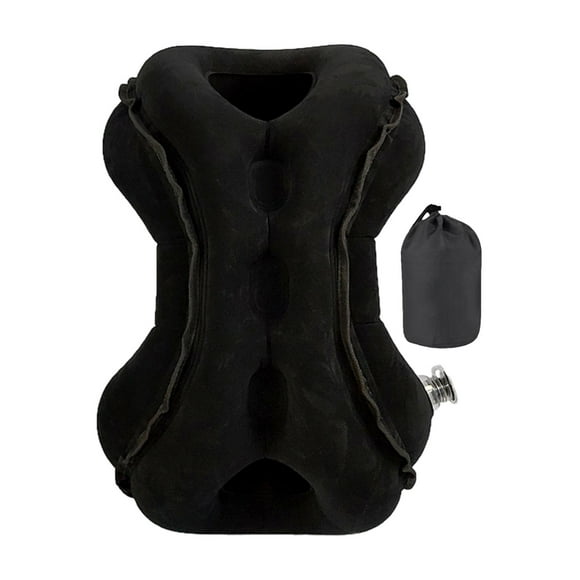 Almohada de viaje inflable Fernando soporte para la barbilla y la cabeza del cuello