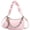 Pink, variant on Kukuzhu Tote Bag for Women Small PU Leather Shoulder Bag Fashion Casual Cream Bag Purse