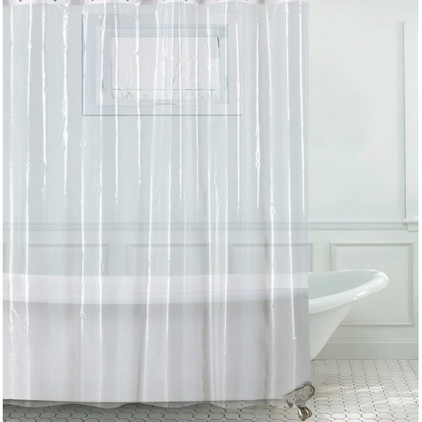Heavy Weight PEVA Shower Curtain Liner with Grommets and Super