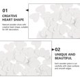 thumbnail image 2 of Miangastore Wood Chip for Diy Heart Shaped Wood Slices Smooth Edges 200Pcs, 2 of 9