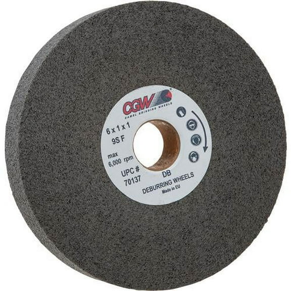 Camel Grinding Wheels 70137 6" x 1" x 1" S/C-9 Fine Convolute Wheel